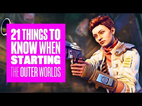 21 Things to Know When Starting The Outer Worlds