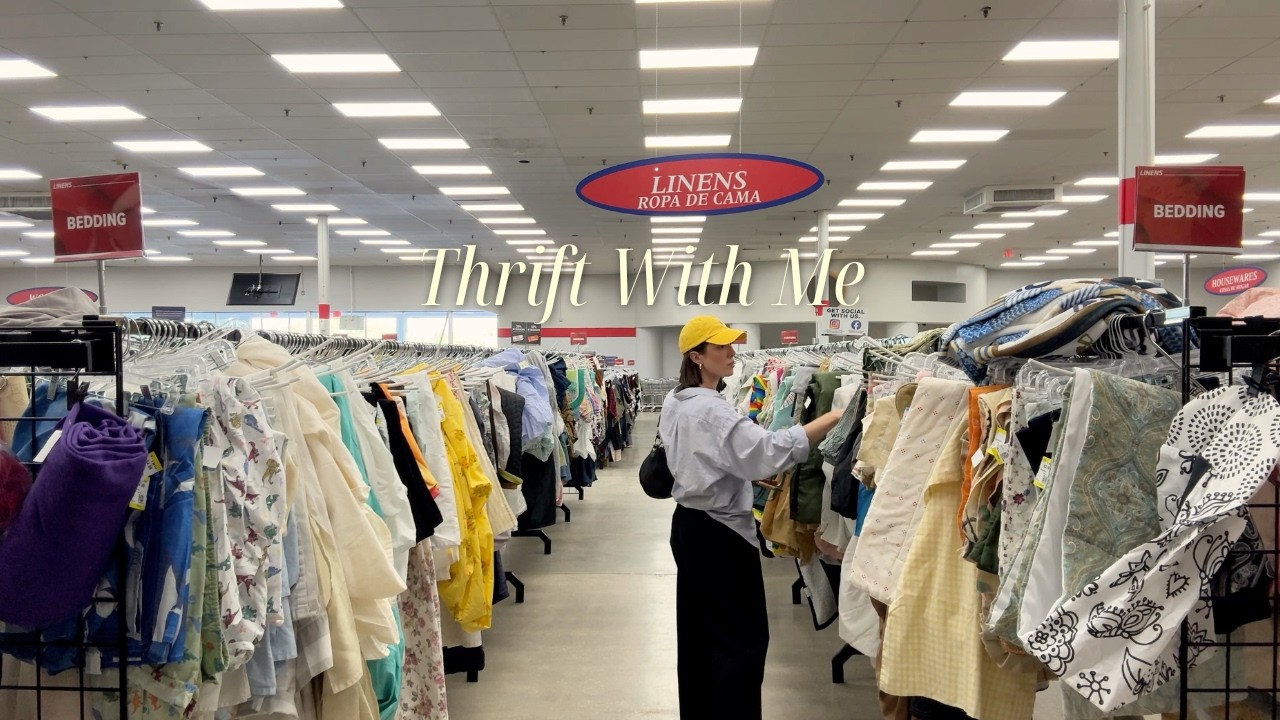 thrift with me spring edition | home decor refresh + thrift haul