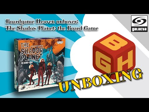 Board Game Heaven Unboxing 144: The Shadow Planet - the Board Game (Galakta)