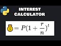 Python compound interest calculator 💵