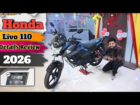 Honda Livo 110 2026 Model 💥 Features, Mileage & Latest On-Road Price Review