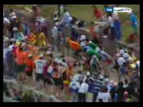 alberto contador vs rasmussen  tour 2007