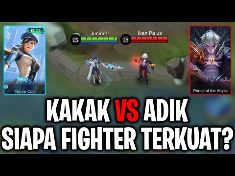 DUEL MAUT KAKAK VS ADIK!! SILVANNA FUTURE COP VS DYRROTH PRINCE ABYSS - MLBB