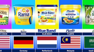 Margarine Brands From Different Countries