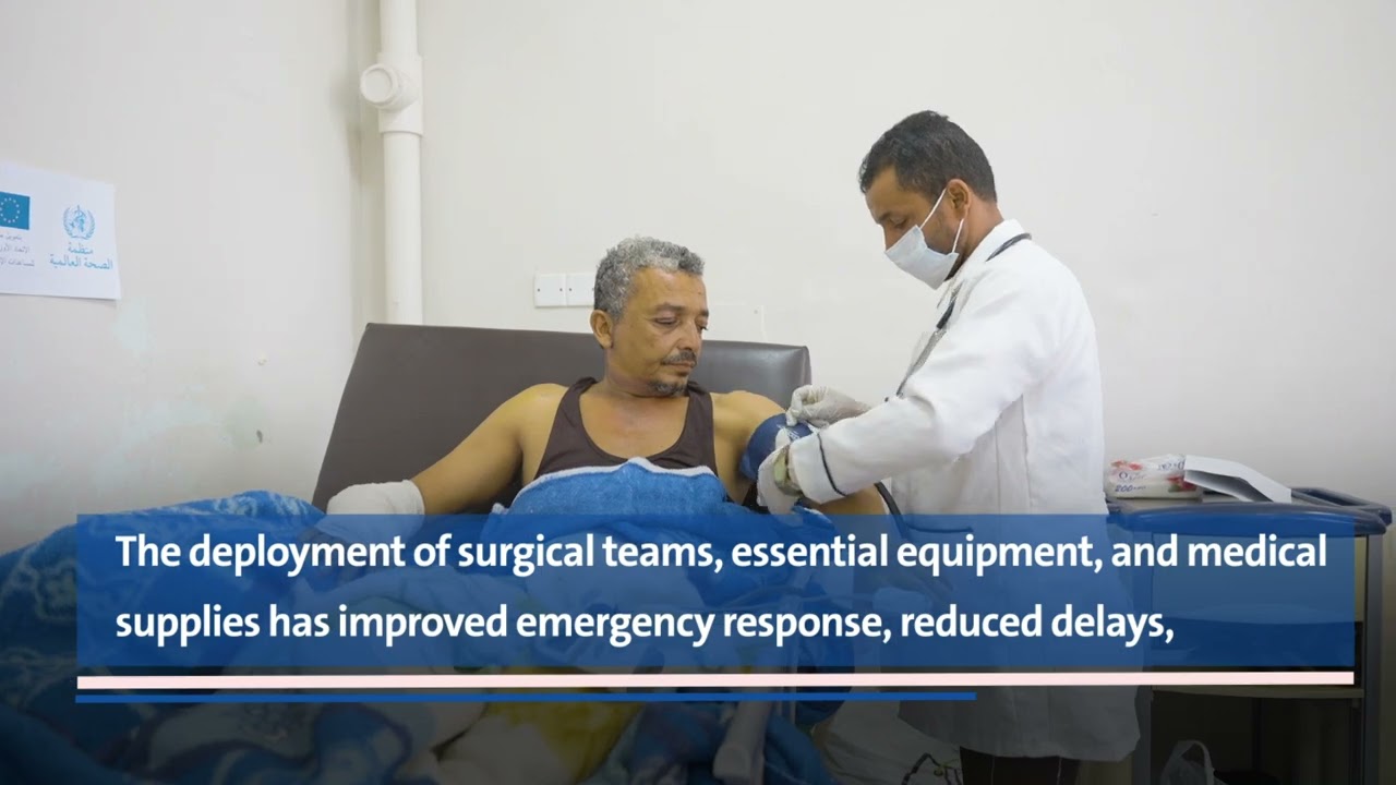 Strengthening Emergency & Surgical Care With Support from WHO and the European Union