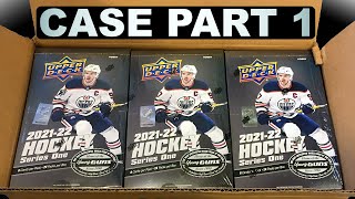 $1,700.00 CASE! - Opening a 12 Box Case of 2021-22 Upper Deck Series 1 Hockey Hobby