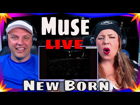 REACTION TO Muse - New Born [Live From Wembley Stadium] THE WOLF HUNTERZ REACTIONS