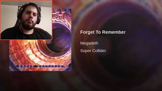 Megadeth - Forget to Remember REACTION!!