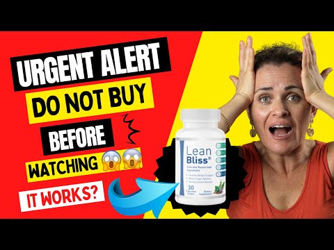 ⚠️❌ supplement review, leanbliss weight loss, Leanblis⛔😱