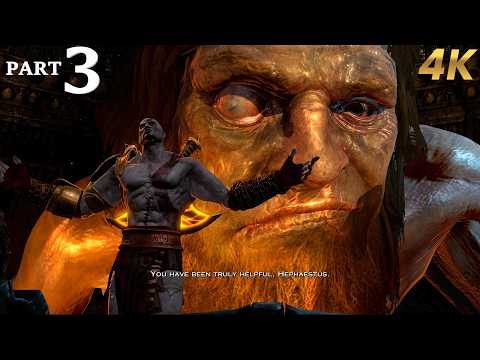 GOD OF WAR 3 Remastered: Full Walkthrough Gameplay Part 3 [ 4K ]