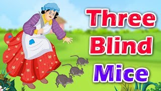 Three Blind Mice | English Kids Songs | English Nursery Rhyme with Lyrics