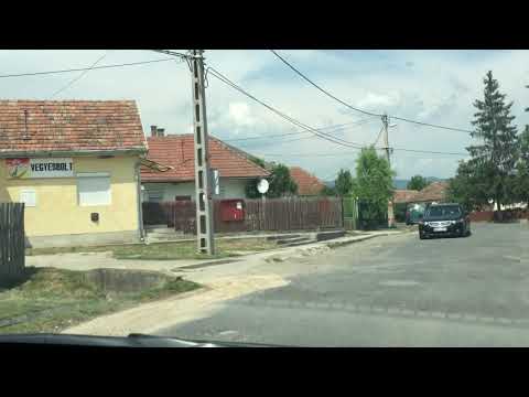 Hungary - Driving through the village of Nyíri