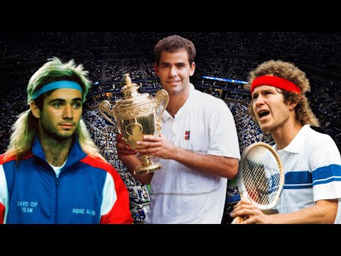 Top 5 Greatest American Tennis Players of All Time | McEnroe, Sampras, Agassi & More