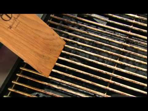 Wooden BBQ Grill Grate Scrapers Customize to Your Grill