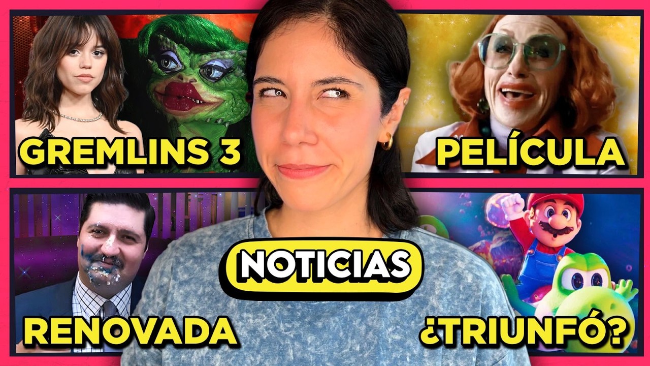 PELI DE LA TÍA GLADYS | ¿TRIUNFÓ REALMENTE MARIO? | JENNA ORTEGA EN GREMLINS 3