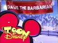 Toon Disney Dave The Barbarian WBRB And BTTS Bumpers December 2005