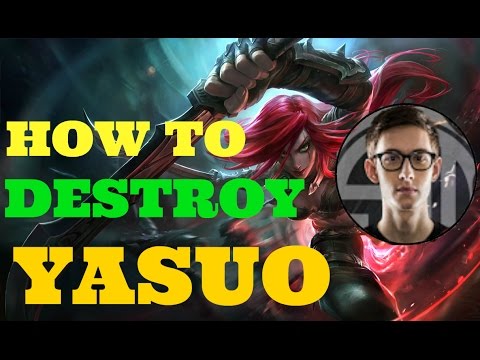 TSM BJERGSEN - How to destroy Yasuo | Kill-count-challenge w/ Sneaky
