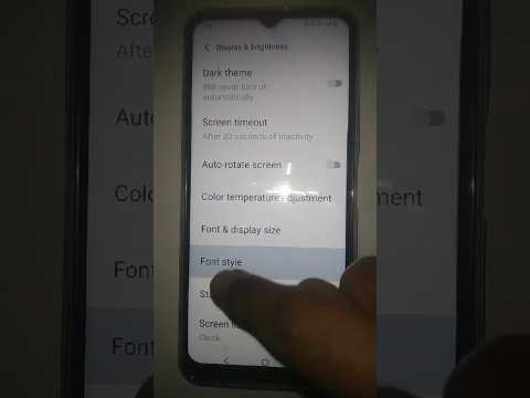 font style change kaise kare #vivot2x5g #vivo #youtubeshorts