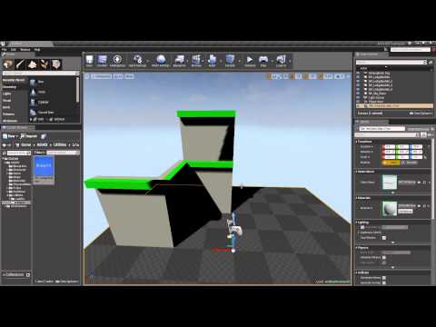 UE4 Adventure Kit WIP 18 - More Ledge Mechanics & Tools