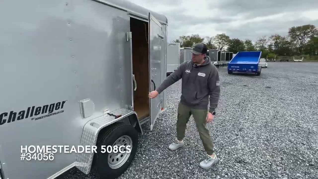 Homesteader 5x8 Enclosed Cargo Trailer