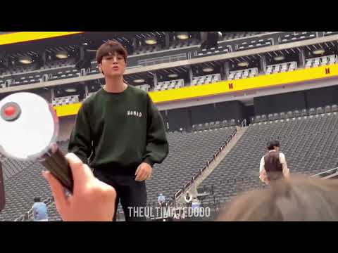 [4K] 220415 BTS (방탄소년단) Dis-ease soundcheck fancam PTD on stage las vegas concert