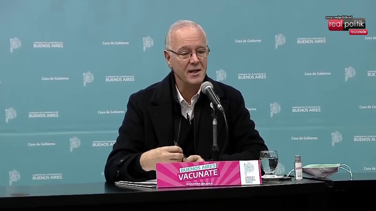 Daniel Gollán: "El avance de la vacunación nos da una perspectiva favorable"