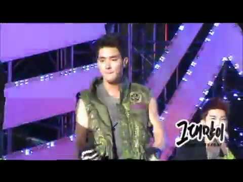 (Siwon focus)110806 Super Junior - Sorry,Sorry @ Open Concert