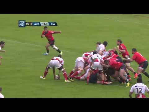 PRO D2 - Résumé Aurillac-Biarritz: 24-16 - J30 - Saison 2015/2016