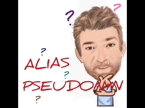 English Tutor Nick P Lesson (466) The Difference Between Alias and Pseudonym