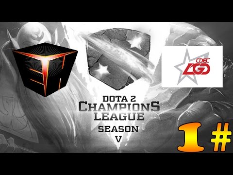 Dota 2 - EHOME VS CDEC Gaming Game 1# - D2CL Season 5!