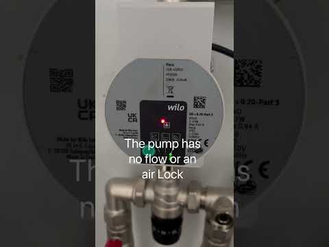 Wilo Para Flashing Red & Green #wilo #pump #circulation #fault #underfloorheating