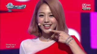 160929 吳映潔 GEMMA - Sugar Rush ○ Mnet 排行榜