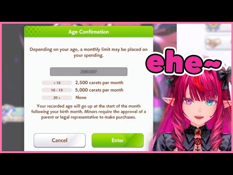 IRyS almost exposed her age when she was about to whale in Umamusume