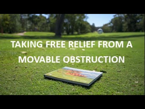 Blakey's Ball Comes to Rest on Book - Golf Rules Explained
