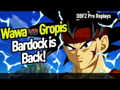 【DBFZ】 Wawa vs Gropis, Bardock is back!! 【DBFZ Pro Replays】