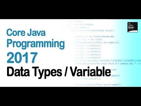 Core Java Programming 2017 Data Types And Variables 4