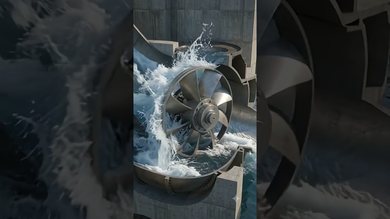 How a Hydroelectric Power Plant Works ⚡💧 | 3D Engineering Animation