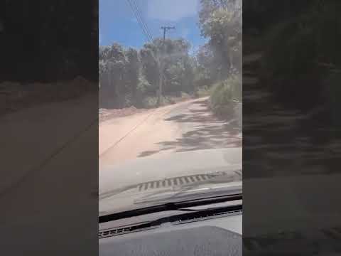 MORADOR AGRADECE  O TRAMPO DO PREFEITO WILHIANS SOARES NA ESTRADA DA LARANJEIRA .