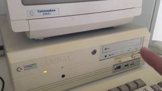 Commodore Amiga 4000 front panel idea?? 3D print something awesome on that 5,25” slot??