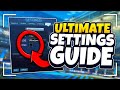 BEST ROCKET LEAGUE SETTINGS *UPDATED* | The ULTIMATE Controller Settings Guide (2022)