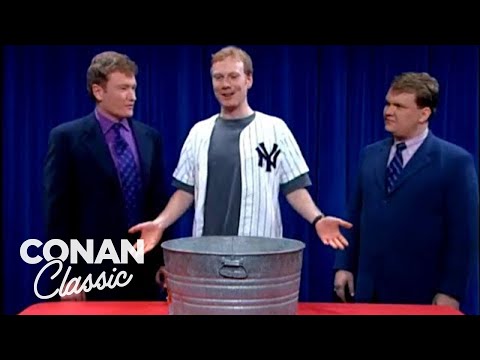 "Late Night Salmon Grab" Featuring Andy Daly | Late Night with Conan O’Brien