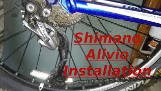 Shimano alivio shadow rd-m4000 sgs
