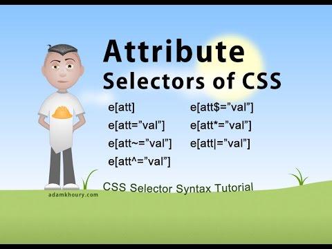 CSS Attribute Selectors Tutorial