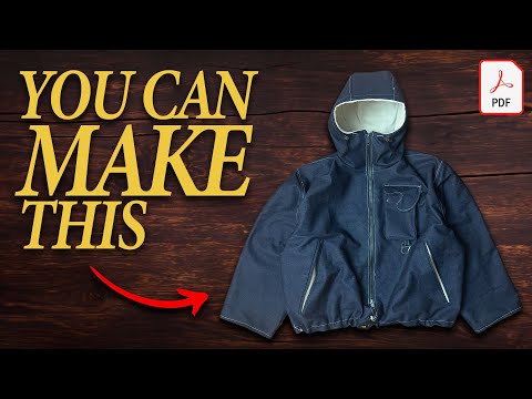 I Designed and Sewed This Jacket From Scratch – Full Build Process
