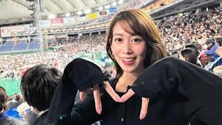 ３月でＮＨＫ退局の人気アナ 東京ドームで うたっておどって、さいっっこう ニット＆極細パンツで