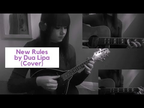 New Rules by Dua Lipa (Mandolin & Guitar Cover/ Tutorial) | Ruby Guitar