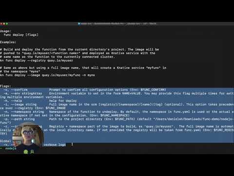 OpenShift Serverless Functions with Nodejs