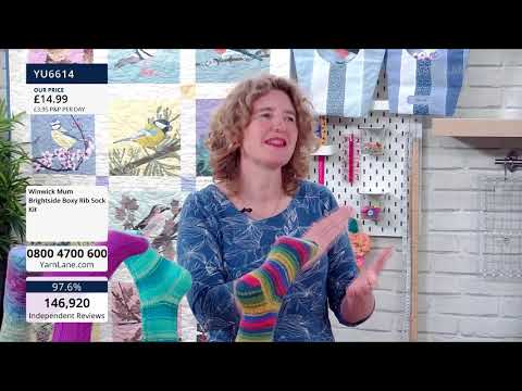 Yarn Lane – 24/05/2021 – Winwick Mum - Sock Selection show with Christine Perry