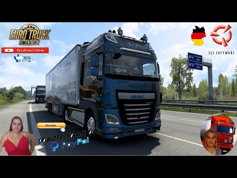 Euro Truck Simulator 2 (1.40 Beta) DAF XF E6 PACCAR MX13 Engine Sound [1.40] + DLC's & Mods
