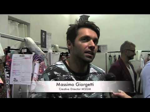 Fashion Interview with: Massimo Giorgetti MSGM